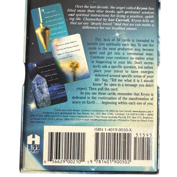 OOP Rare Kryon Cards Inspirational Deck Oracle - Picture 2 of 2